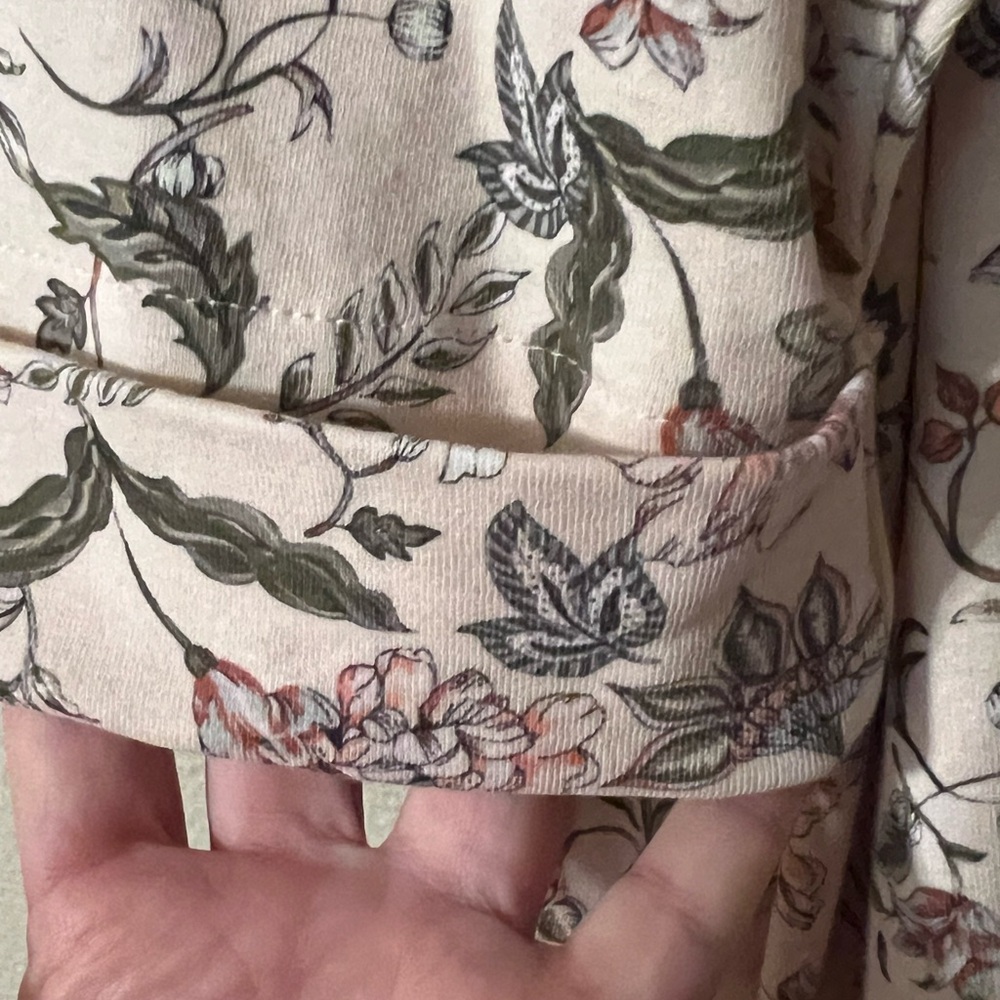 Lauren Ralph Lauren LRL Floral Stretch Cotton Boatneck Tee 2X plus size - Picture 6 of 11